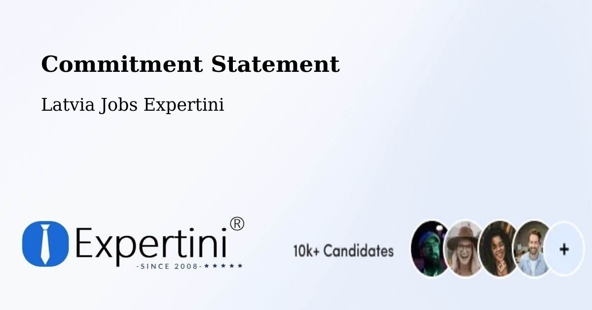Corporate Commitment – Jelgava - Latvia Jobs Expertini